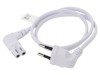 Cablu Electric CEE 7/16 la IEC C7 &icirc;n Unghi PVC, Goobay