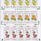 ROMANIA 2002 LP 1596 a FRUCTE SET 4 MINICOLI MNH