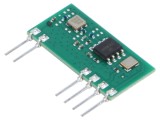 Receptor RF FM OOK 433,92MHz AUREL 3VDC 4,3mA