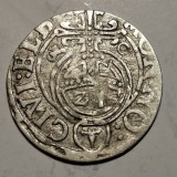 Polonia ocuatiea Suedia 3 polker 1630 argint Sigismund lll Vasa/ Gustav ll