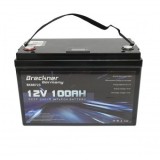Baterie Li-ion LiFePO4 12.8V, 100Ah (deep cycle) cu BMS, LCD display si protectie temperatura Breckner Germany