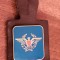QW8 8 - Insigna - tematica militara - vultur pe laur - suport de piele