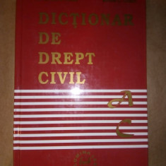 MIRCEA COSTIN - DICTIONAR DE DREPT CIVIL VOL. 1 (A-C)