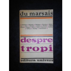 DU MARSAIS - DESPRE TROPI SAU DESPRE DIFERITELE SENSURI IN CARE POATE FI LUAT...