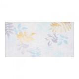 Covor printat, LEAFS 70x140 cm, lavabil cu spate antialunecare, inaltime