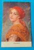 Carte Postala anii 1920 - Portret de femeie - superba, Circulata, Printata