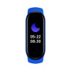 Bratara Fitness Techstar&reg; M6, Ecran 0.96&quot; inch, Bluetooth 4.2, IP66, Monitorizare Puls, Tensiune, Temperatura, Oxigen, Calitate Somn, Albastru