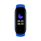 Bratara Fitness Techstar&reg; M6, Ecran 0.96&quot; inch, Bluetooth 4.2, IP66, Monitorizare Puls, Tensiune, Temperatura, Oxigen, Calitate Somn, Albastru