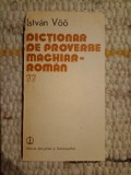 Istv&aacute;n V&ouml;&otilde;: Dicţionar de proverbe maghiar-rom&acirc;n