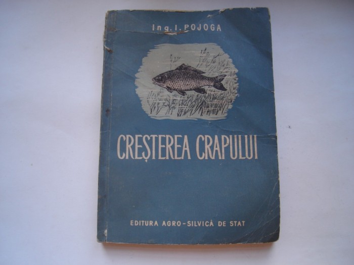 Cresterea crapului - I. Pojoga