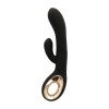 Vibratoare iepuras - Toyz4Lovers Atingere Geamana Vibrator Iepuras Negru Stimulare Simultana a Clitorisului si Vaginului