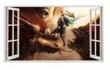 Cumpara ieftin Sticker decorativ cu Dinozauri, 85 cm, 4395ST