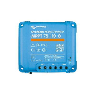 Incarcator solar 12V 24V 10A SmartSolar MPPT 75/10,bluetooth, Victron Energy, SCC075010060R SafetyGuard Surveillance foto