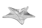 Cumpara ieftin Platou decorativ metal argintiu Stea de Mare 39 x 39 cm