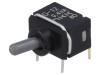 Comutator Basculant NKK SWITCHES G12AH SPDT ON-ON, 3.8mm, -25-85&deg;C, 100000 cicluri