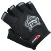 Manusi ciclism FIXATO pentru Bicicleta si Fitness cu protectie palma, din Material Respirabil, marime universala, Negre