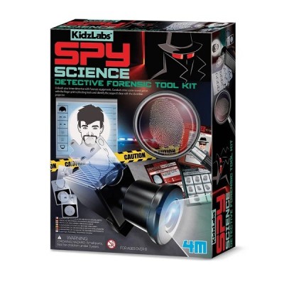 Kit de instrumente criminalistice, Spy Science, KidzLabs, 4M foto