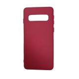 Husa silicon soft-touch compatibila cu Samsung Galaxy S10E, Mov Visiniu, ALC MOBILE