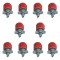 Set 10 buc Cap pulverizator pentru teava picurare, Nr-7541, o iesire