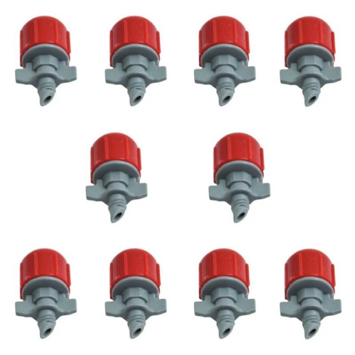Set 10 buc Cap pulverizator pentru teava picurare, Nr-7541, o iesire