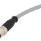 Conector HARTING M12 12 pini mufă tată drept cablu 1m PVC