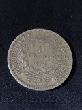 Franța 1874 A - 5 Franci - Monedă de argint, Europa