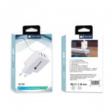 Incarcator Retea 2 x USB 2.1A, RO&amp;MAN RC06, Alb, Blister