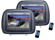 Pachet format din doua tetiere cu monitor auto LCD incorporat Pyle PL71PHB - PFD17267 foto
