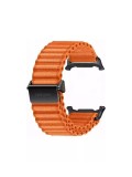 Curea de nylon Samsung Galaxy Watch Ultra, Portocalie, Blister ET-SVL70MOEGEU