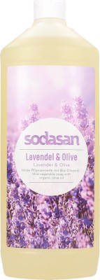 Sapun lichid gel de dus bio lavanda masline 1L SODASAN foto