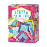Kit de serigrafie pentru copii, usor de realizat - KidzMaker