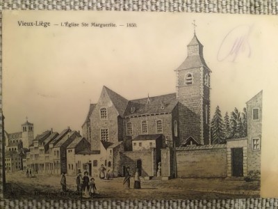 CP 1905 Liege - Bucarest, Carl Hirschorn, poste restante foto