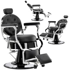 Scaun de frizerie hidraulic pentru salonul de frizerie barber shop Agustin Barberking foto