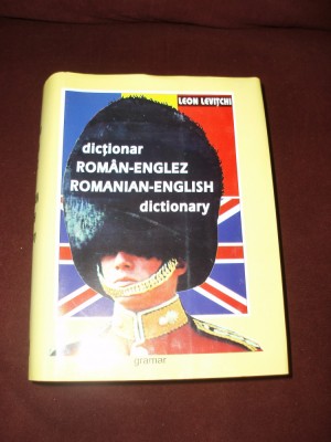 DICTIONAR ROMAN-ENGLEZ EDITURA GRAMAR 1998 , C29 foto