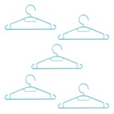 Umerase din Plastic Ciel pentru Copii - 5buc