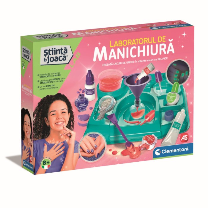 STIINTA SI JOACA LABORATORUL DE MANICHIURA SuperHeroes ToysZone