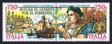 Italia 1991 - Descoperirea Americii, Columb, serie neuzata