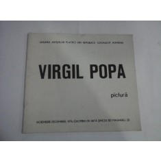 VIRGIL POPA pictura - Uniunea Artistilor Plastici din R.S.R. - noiembrie-decembrie, 1976