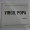VIRGIL POPA pictura - Uniunea Artistilor Plastici din R.S.R. - noiembrie-decembrie, 1976