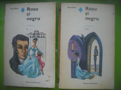 HOPCT ROSU SI NEGRU/STENDHAL -2 VOL- 584 PAGINI foto