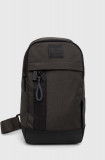 Strellson rucsac barbati, culoarea verde, mic, neted