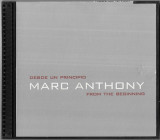 CD Marc Anthony &lrm;&ndash; Desde Un Principio / From The Beginning, original, Latino
