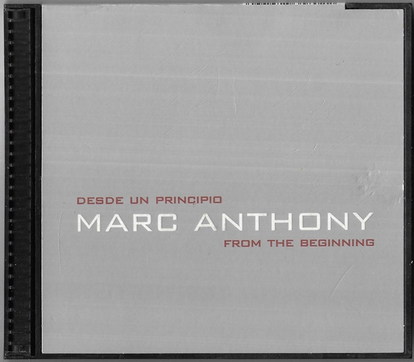 CD Marc Anthony &lrm;&ndash; Desde Un Principio / From The Beginning, original