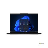 Laptop Lenovo ThinkPad L16 Gen 1, 16&quot;, WUXGA, IPS, Intel Core Ultra 7 155U, 16GB DDR5, 512GB SSD, Intel Graphics, Win 11 Pro, Negru