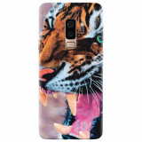 Husa silicon pentru Samsung S9 Plus, Angry Tiger Teeth Fresh