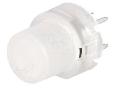 Comutator Tastatură cu LED Incolor 2 SPST-NO 0,01A 35VDC