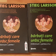Barbati care urasc femeile de Stieg Larsson (2 vol.)