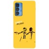 Husa compatibila cu Motorola Edge 20 Lite model Daft punk gun fight, Silicon, TPU, Viceversa, Transparent, Carcasa