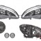 Set faruri tuning MERCEDES Clasa C (W204), 03.2007-03.2011, Taiwan, partea stanga+dreapta, cu indicator led; cu &amp;#39;lumina de zi&amp;#39; tip LED; H9+LE