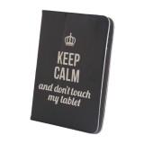 Husa Universala Tableta 7-8&quot; (Keep Calm)